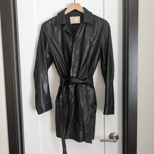 Anteprima geniune leather coat